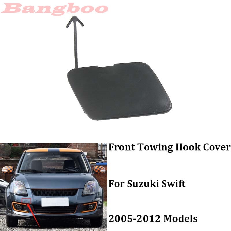 Auto Voorbumper Trekhaak Cover Cap Voor Suzuki Swift 2005 Base Kleur