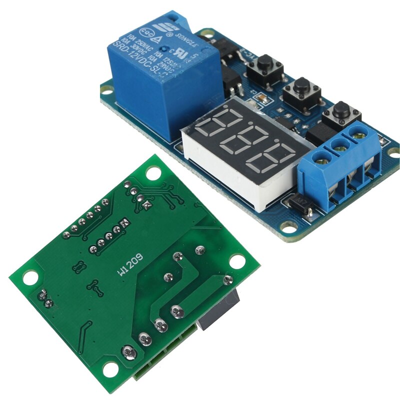 DC 12V Thermostats Temperature Heat Sensor Switch -50 ~ 110 ° C & Automation DC 12V LED Display Digital Delay Timer Contro