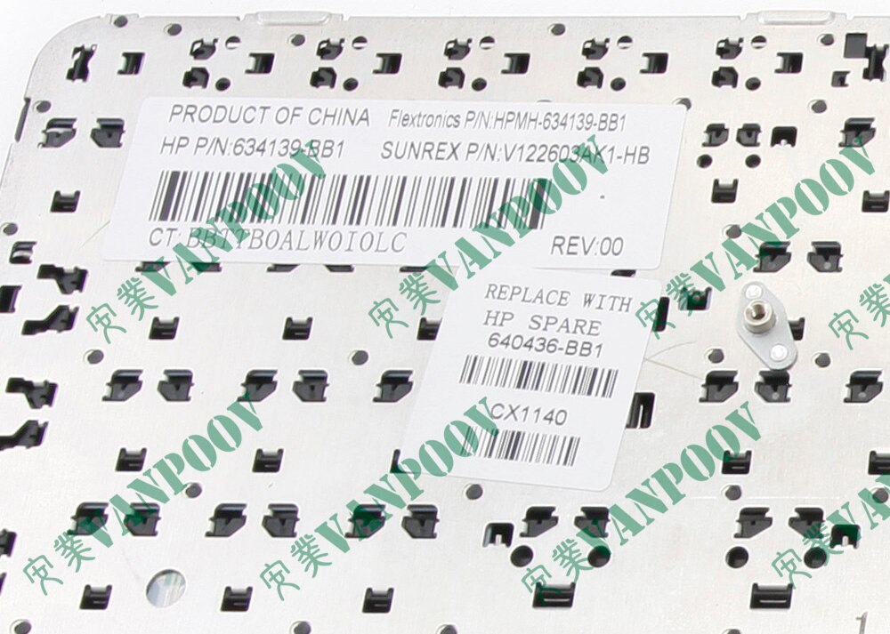 Hebrew HB Laptop keyboard for HP Pavilion DV6-6000 DV6-6100 DV6-6200 DV6-6090 with Frame Black 634139-BB1 640436-BB1