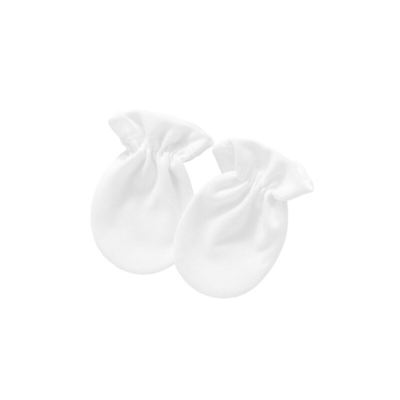 1 paar Baby Anti Kratzen Weiche Baumwolle Handschuhe Neugeborenen Schutz Gesicht kratzen Fäustlinge Kleinkind Handschutz Liefert D0AF