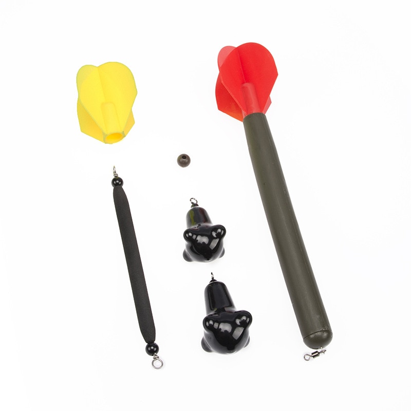 1Set/Bag fishing float fishing marker kit Carp Fishing Dropzone Marker Float Lead Complete Kit Fishing lead