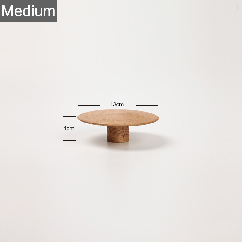 Wandkapstok Kledingrek Houten Houten Ronde Kapstok Muur Decor Handdoek Haken Woonkamer Slaapkamer Ingang Kleerhangers: Light Grey