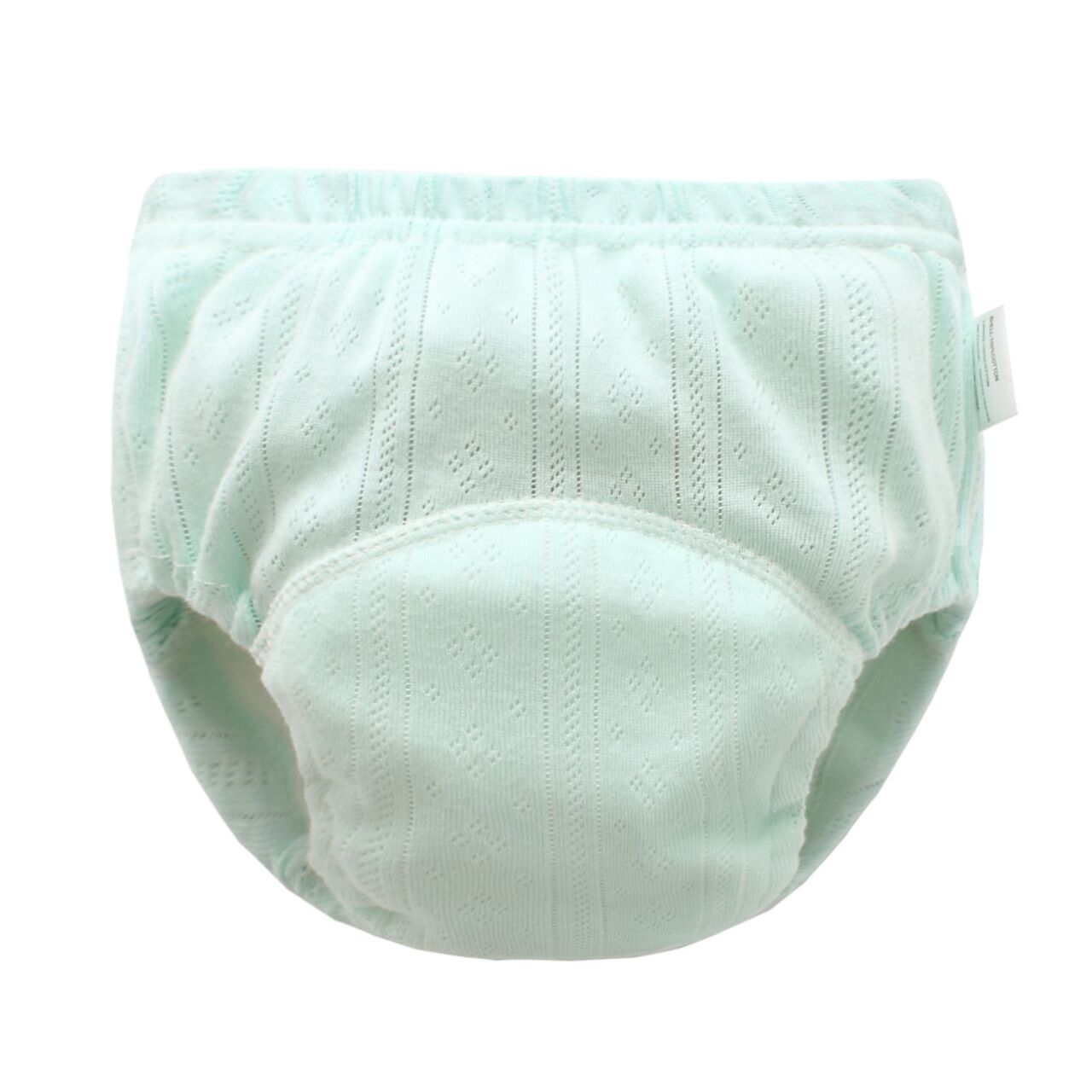Couches culotte de bébé en coton, réutilisable, doux, lavable, pour nourrissons, sous vêtements d&#39;entrainements: green / 110(more 15month)