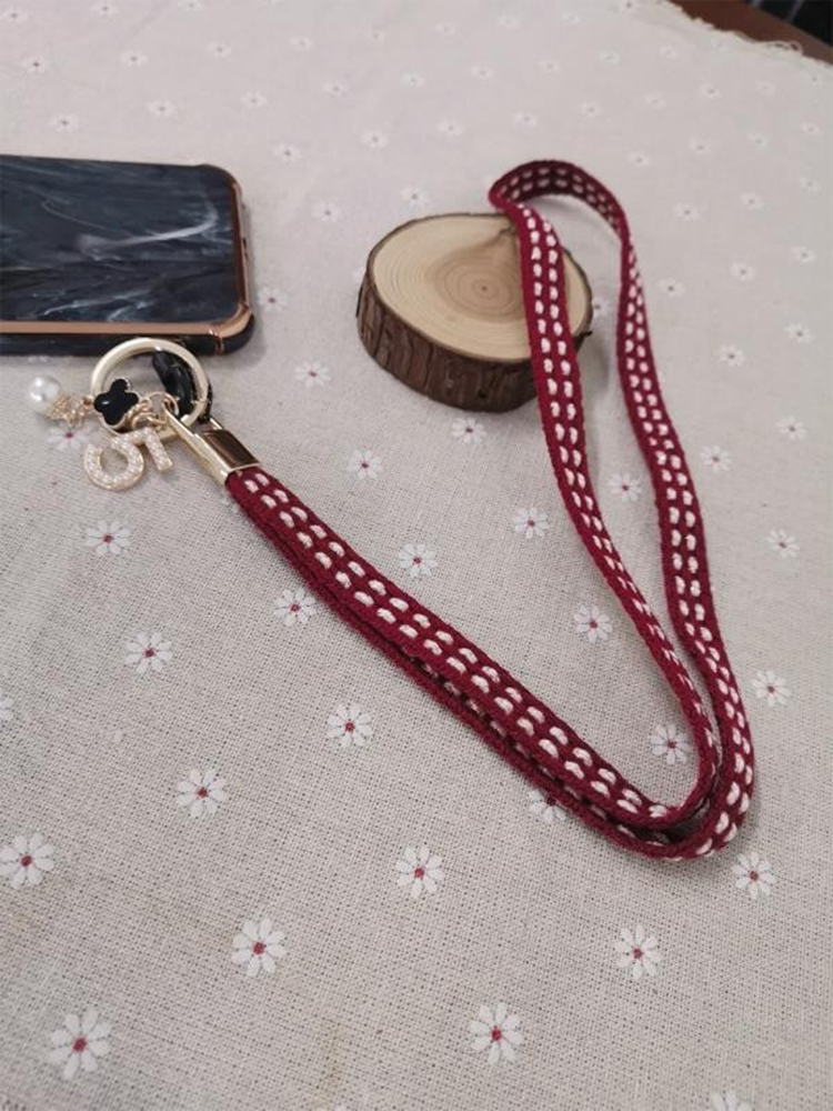 vier Blatt Klee Telefon Schlüsselband Gurt Für iphone huawei redmi samsung xiaomi praktisch Ich würde Karte Lange Hängen Seil Schnur