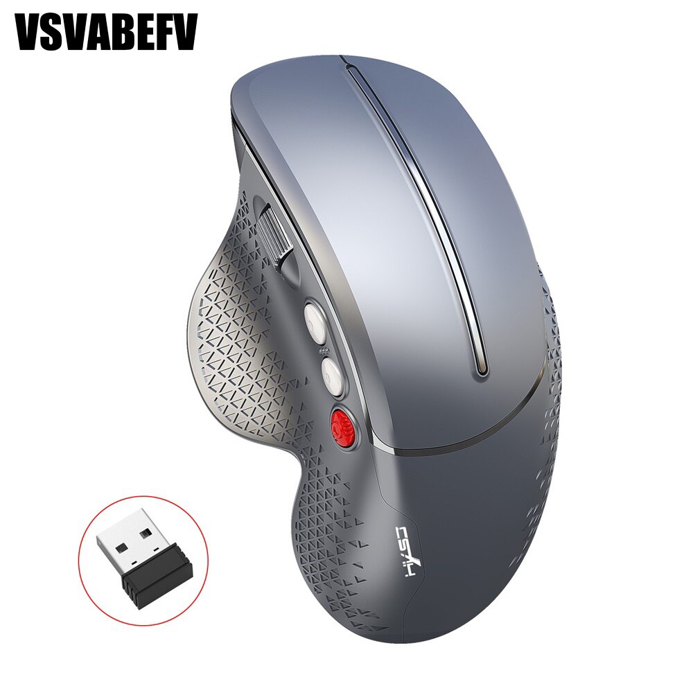Vertical Mouse For Right Hand Side Scroll Wheel Buttons Battery 800-2400DPI Ergonomic Gaming Mouses For Computer Laptop