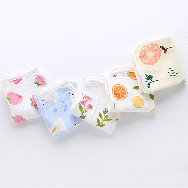 Serviette d'alimentation pour bébé, carrée, en gaze de salive, pour bébé, soins infirmiers, mignon, imprimé, petit mouchoir: Default Title