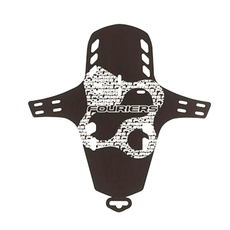 FOURIERS AC-MG001 guardabarros de liberación rápida para bicicleta de montaña, guardabarros delantero portátil de liberación rápida, 6 colores: Black
