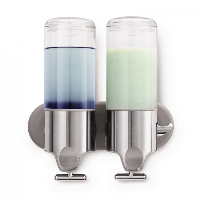 500/1000/1500ML mieszalnik ze stali nierdzewnej dozownik robić mydła ścienny prysznic robić montażu żel mydło robić rąk dozownik szamponu dla kuchnia łazienka