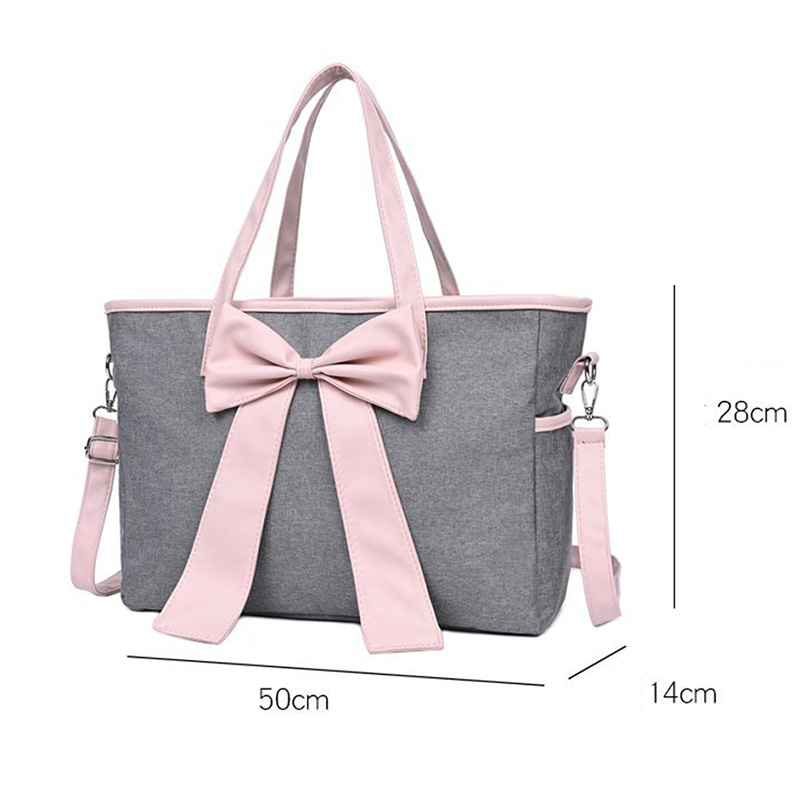Sac à main à couches pour maman et bébé, sac à bandoulière de grande capacité, sac de maternité doux pour femme enceinte, rangement pour maman et bébé