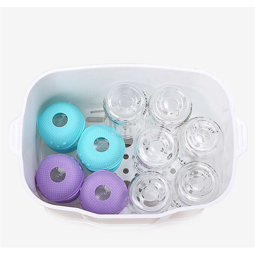 Baby Feeding Milk Bottle Sterilizer With Drying Function Warm Milk Food Warmer Steam Bottle Sterilizing Disinfecting Machine
