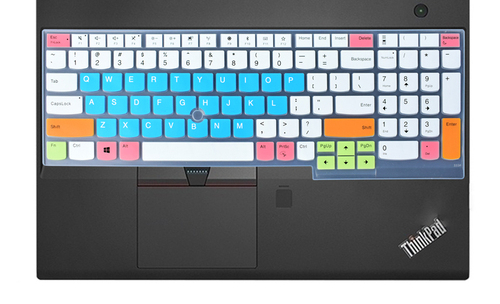 Keyboard Cover Protector Skin For Lenovo Thinkpad L580 L590 T15 E15 Notebook T590 Keyboard Film Protective Film 15.6-inch: type6