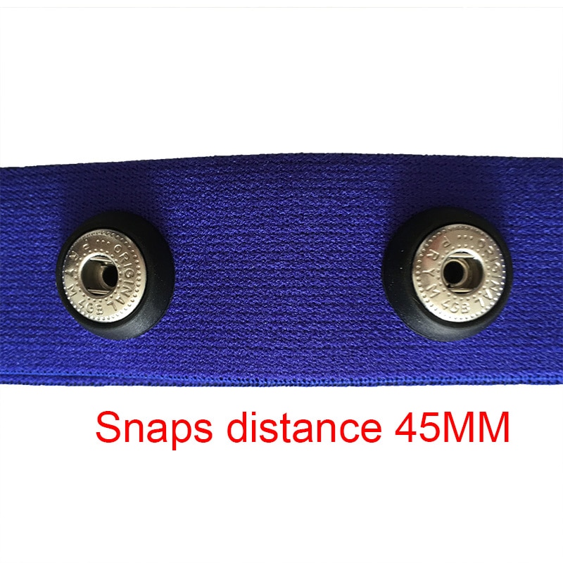 Moniteur de fréquence cardiaque sans fil, ceinture de poitrine souple pour Polar H3 H7 Wahoo Garmin Wahoo pour le sport