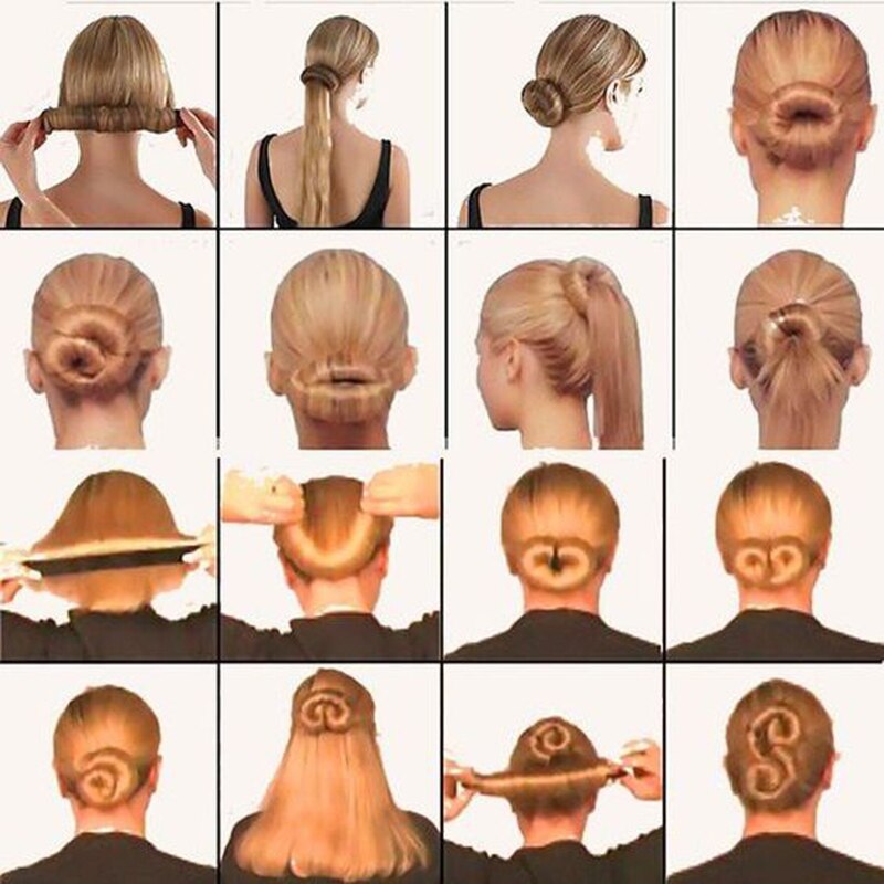 Accesorios para rizos de cabello para niñas, banda para el cabello Bud, plato francés, peluca, diadema, herramienta de torsión, fabricante de moños, diadema, rizador de cabello, para mujeres
