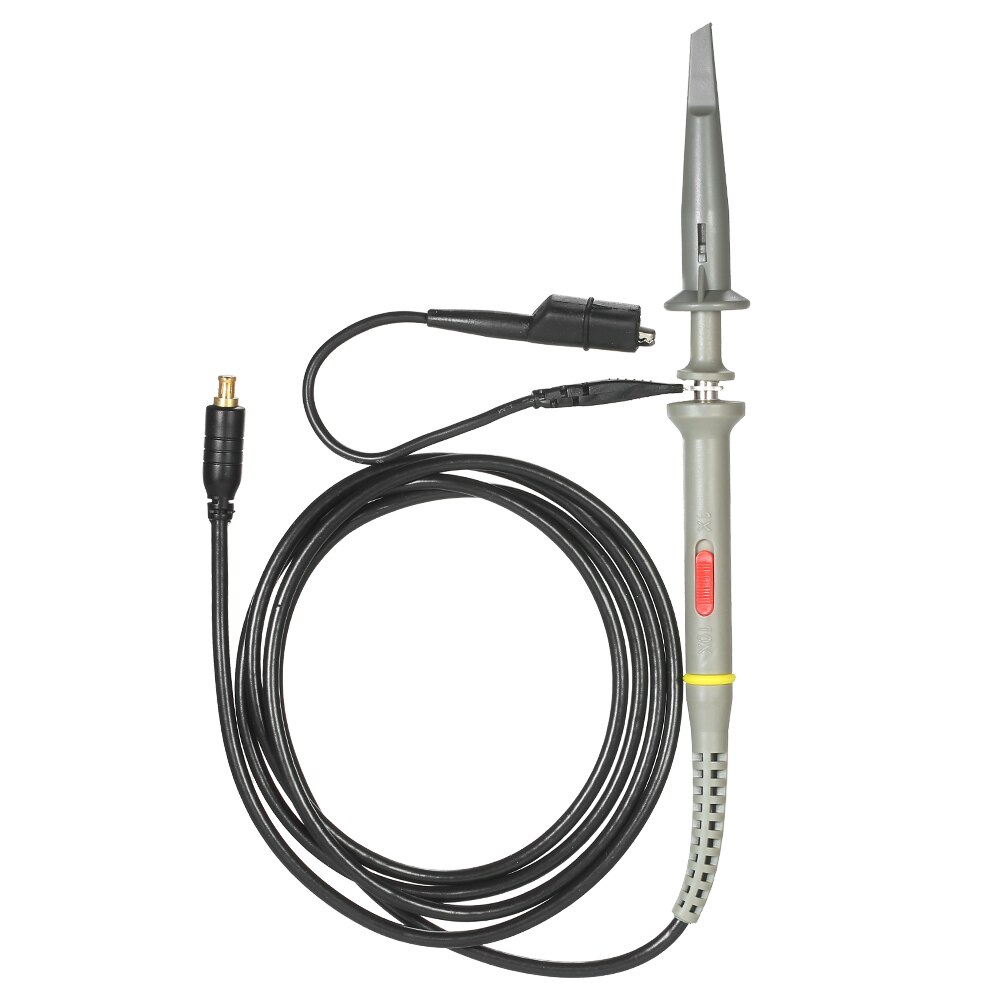 1X 10X 60MHz High Precision MCX Oscilloscope Probe Alligator Clip Test Probe for DSO Nano Quard Portable Digital osciloscopio