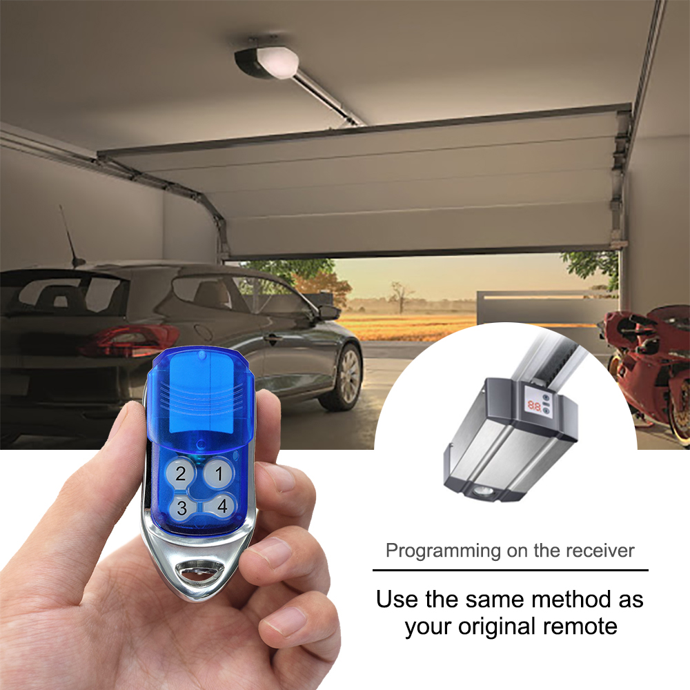 ATA PTX4 PTX-4 Remote Control Garage Door Opener 433.92MHz Rolling Code Suitable For Herculift SecuraCode CRX-1 CRX-2 Receiver