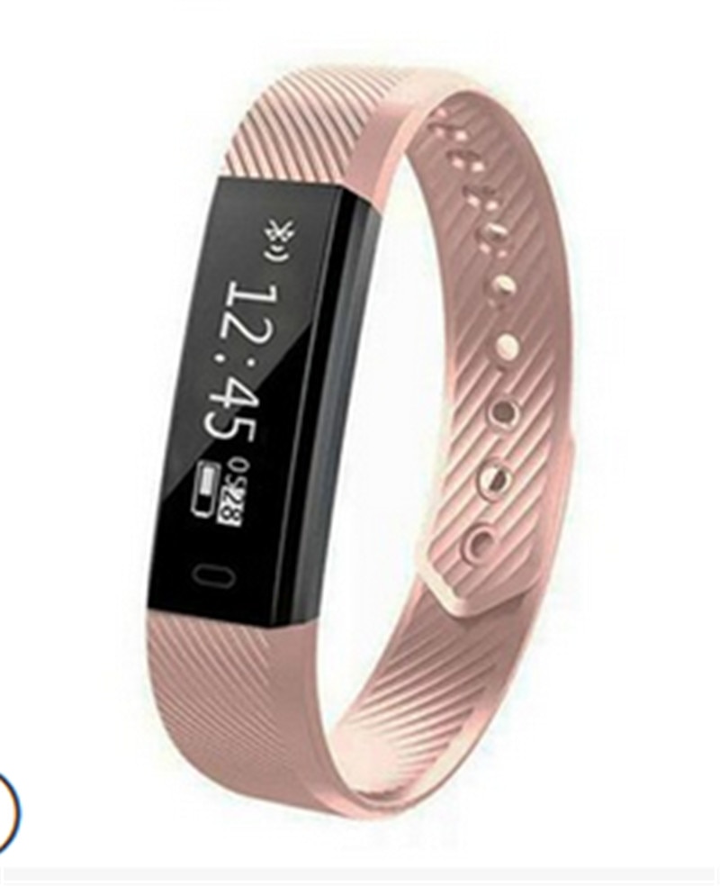 SMART FIT BIT Bluetooth Hartslag Bloeddruk Fitness Tracker horloge ID115