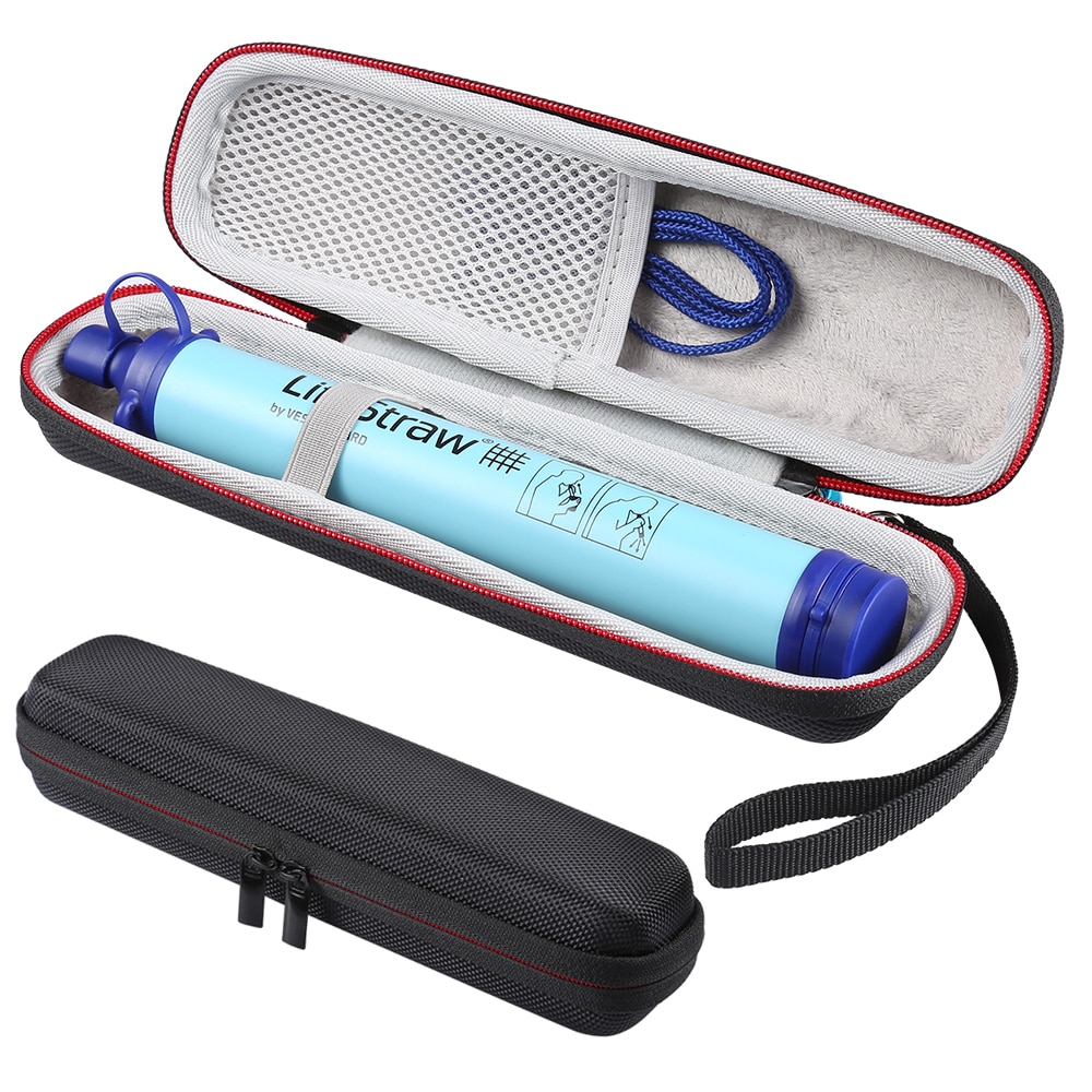 Eva harde doos beschermende reis draagtas opberghoes tas voor lifestraw persoonlijke waterfilter rioolwaterzuivering