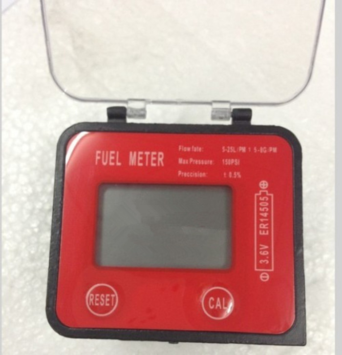 Digital Oval Gear Diesel Flow Meter Sensor Counter Indicator Flowmeter Viscous liquid,heavy oil,polyvinyl alcohol,resins G3/4