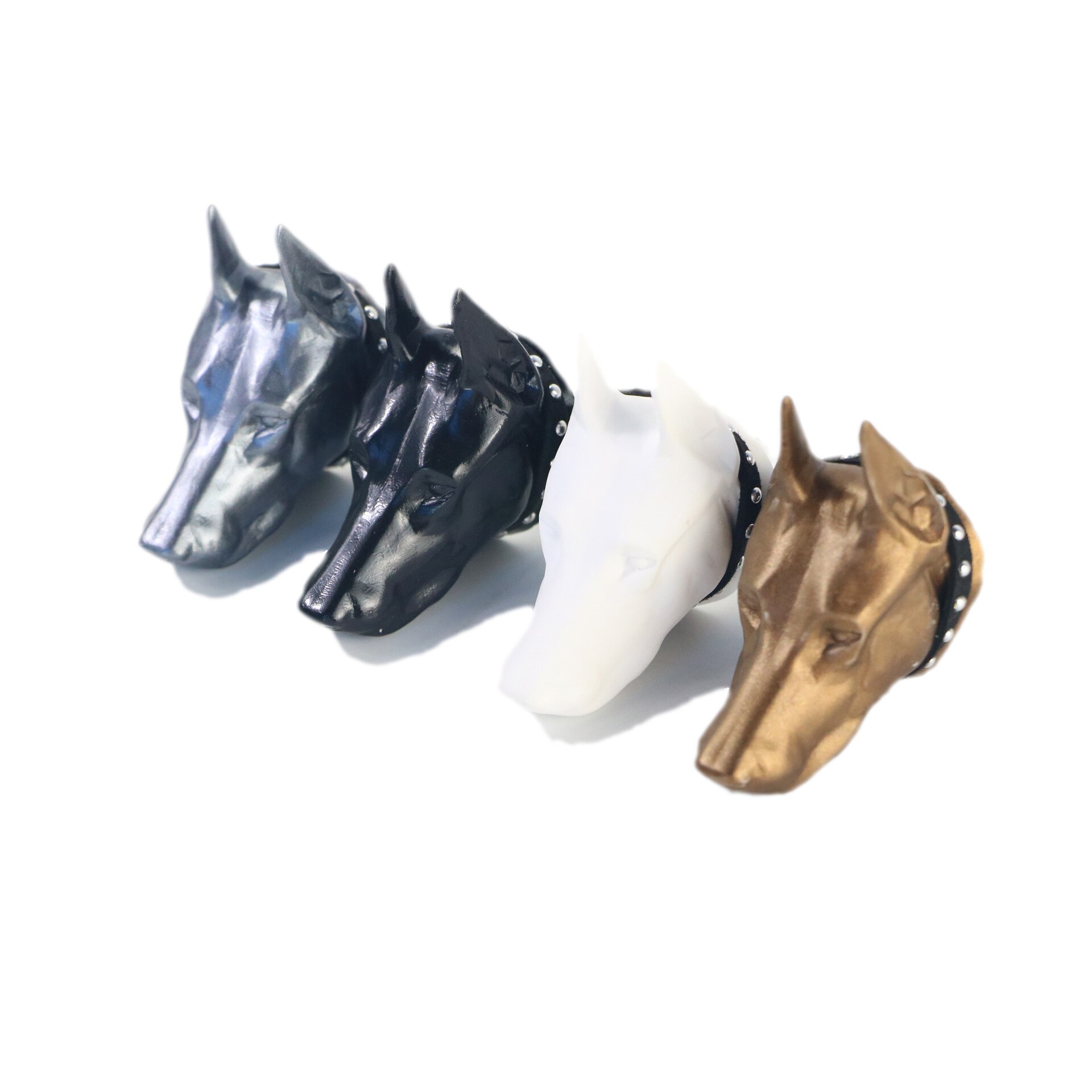 Dobermann Ornaments Car Vents Perfume Clip Air Freshener Automobile Interior Fragrance Decoration