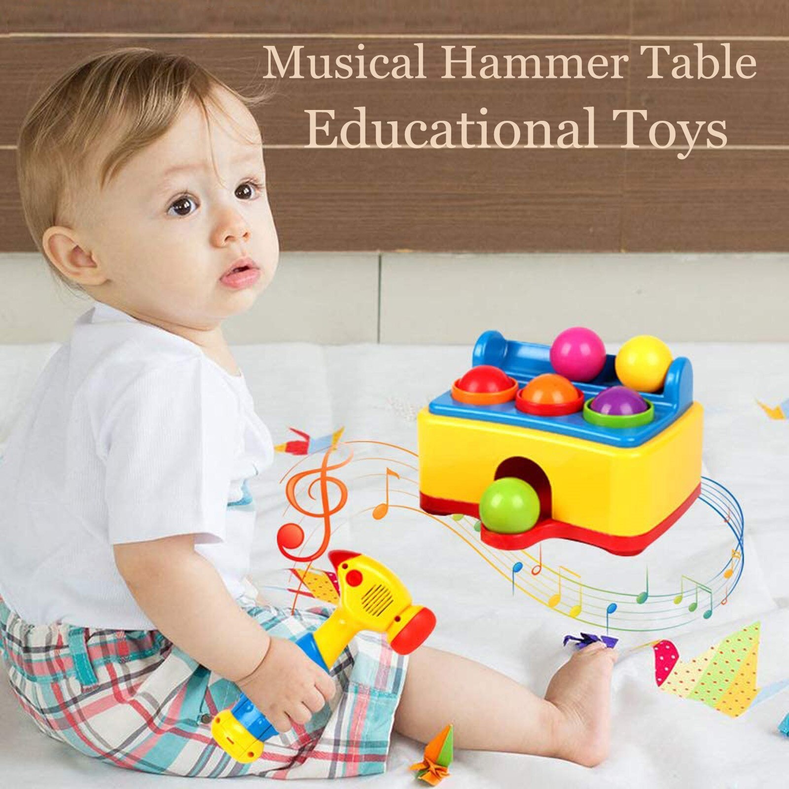 Hamer Tafel Bal Stampende Musical Hamer Bal Tafel Educatief Speelgoed Kids Vrije Tijd En Entertainment Spel Speelgoed D9 #