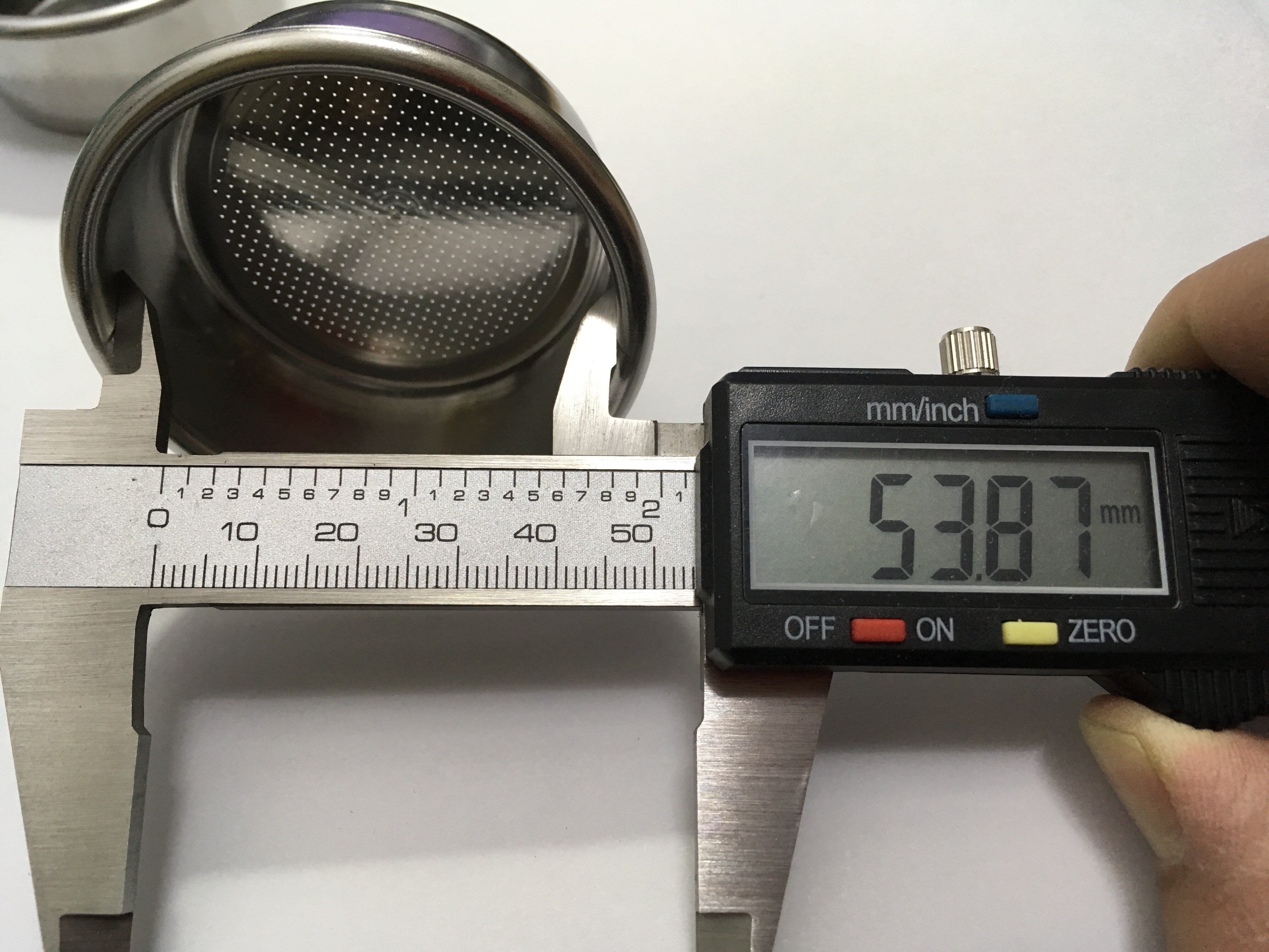 54mm 2CUP espresso filter basket Diameter of out 62mm inner 54mm 15 bar Espresso coffee maker parts filter