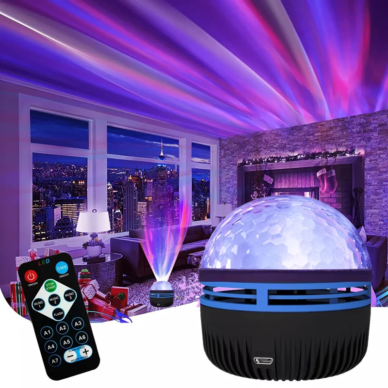 LED Strahler Stern Galaxis Projektor Lampe Bunte Rotierende Magische Kugel Schlafzimmer Atmosphäbetreffend Lampe Bar KTV Disko Party Bühne Licht