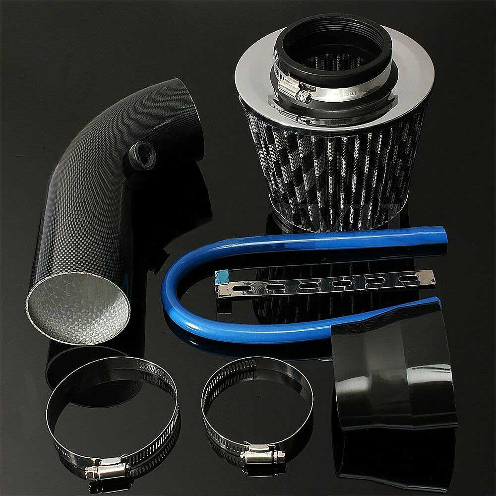 76Mm/3Inch Auto Cold Air Intake Kit Universal Alumimum Auto Cold Air Intake Pipe Filter Inductie systeem Kit Auto Accessoires