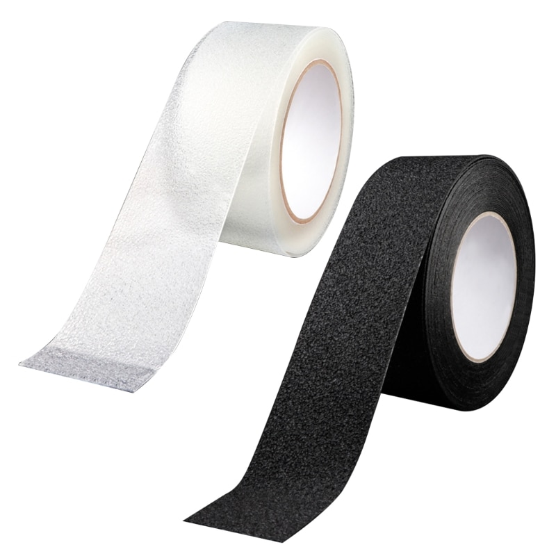1 Roll 5/10M Stair Step High Grip Adhesive Waterproof Sticker PVC Anti Slip Safety Tape