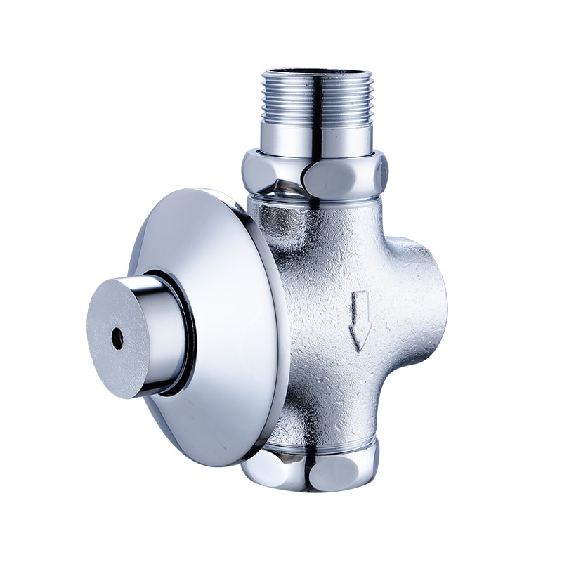 Concealed Foot Valve Toilet Squatting Device Foot Flush Valve In-Wall Pedal Stool Flush Valve