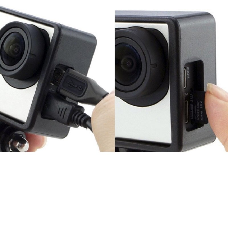 Brede frame rand beschermende behuizing of beschermende rand frame behuizing montage standaard voor gopro hero 3 3+ 4