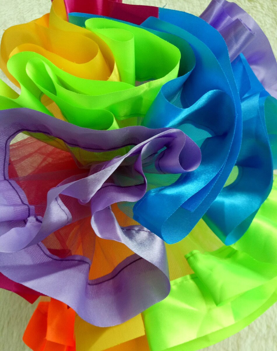 RainbowTutu Pannello Esterno Delle Ragazze del Pannello Esterno di Ballo Del Bambino Vestiti Dei Bambini di Usura Little Girls vestito per 1 a 9 anni di età