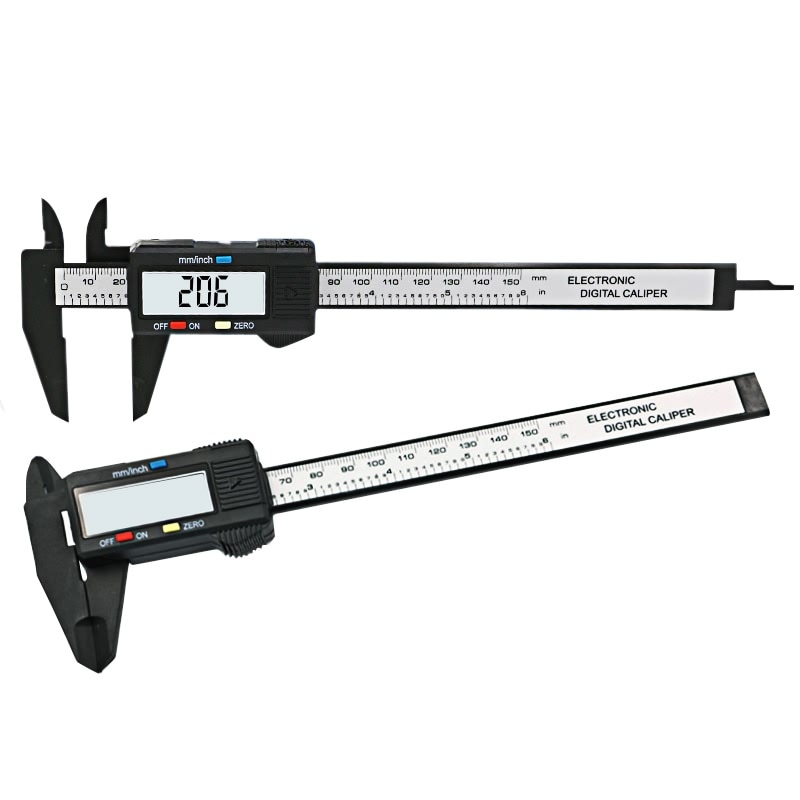 Tongfenglh 150Mm 6Inch Lcd Digitale Elektronische Carbon Fiber Schuifmaat Gauge Micrometer