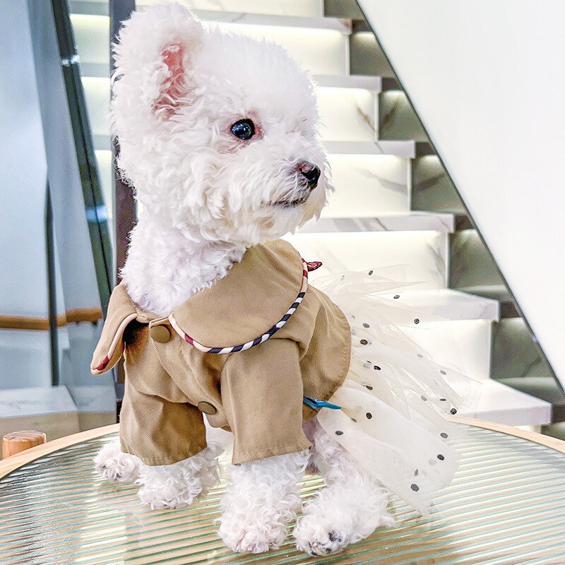 Hund Kleider Für Kleine Hunde Luxus Sommer Frühling Party Mädchen Junge Hochzeit Haustier Welpen Kleidung XS XL Chihuahua Katze Outfit zubehör