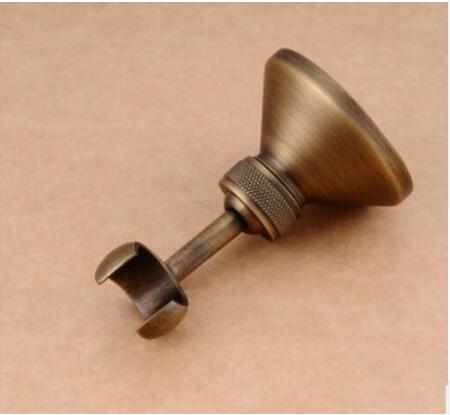 Bathroom Hand Held Shower Head Holder Bracket Rose Gold/Gold/Antique Bathroom Hardware Accessory Wall Mounted Brass Hook