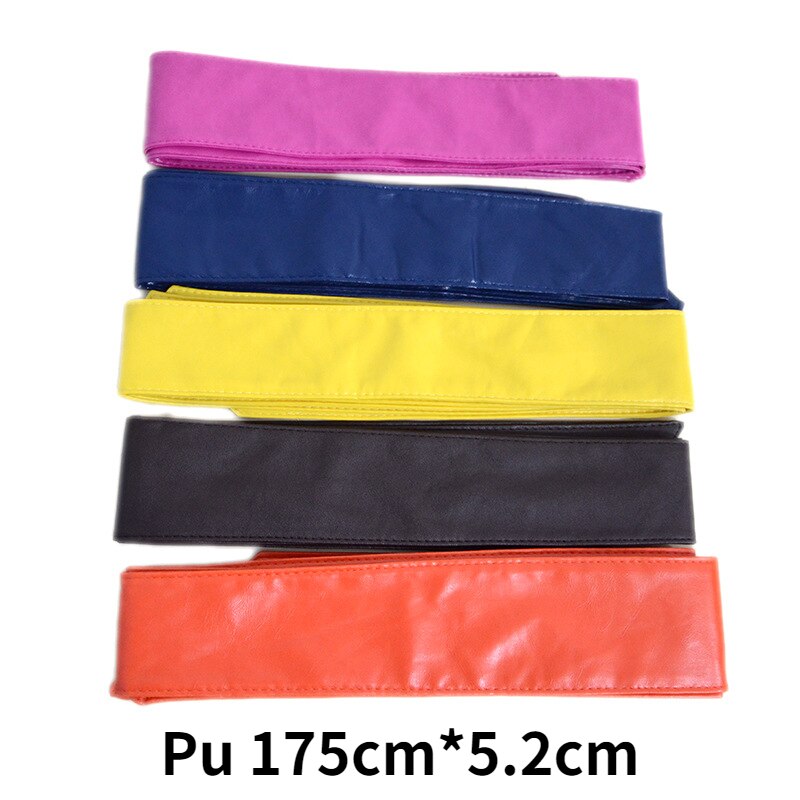 Ceinture en Pu avec nœud papillon pour femmes et hommes, large, Unique, noire, rouge, pour robe, de Jeans, , ,