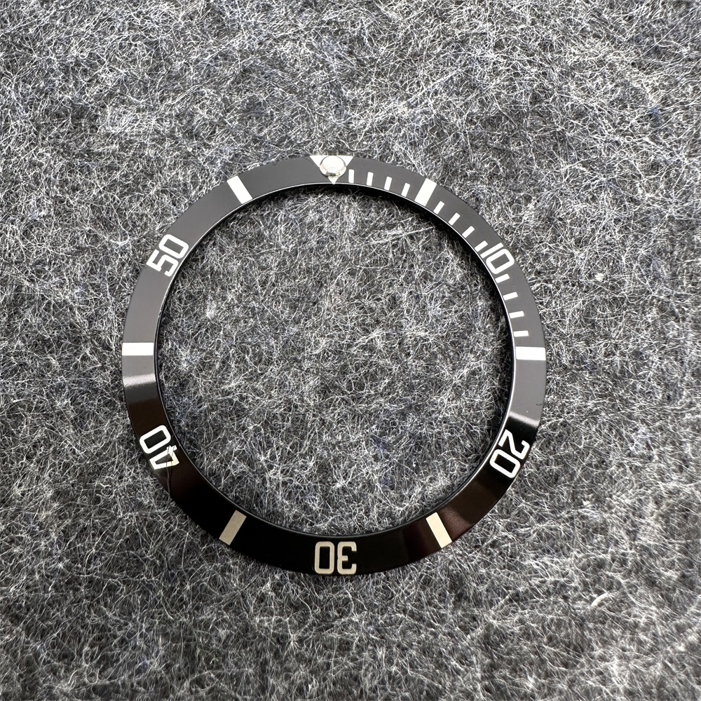 Accesorios para relojes Bisel de reloj de aluminio 30,7 mm-3,5 mm Insertos para relojes Piezas de repuesto para relojero: Verde