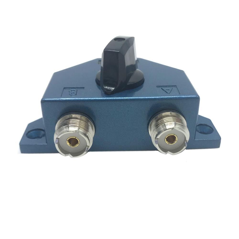 Conmutador de antena CA-201 UHF conector hembra Manual antena Adaptador convertidor Antena de Radio CB interruptor coaxial