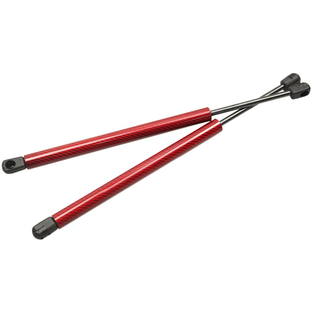 2 uds Auto maletero Gas puntales amortiguador elevador soporta fibra de carbono para Citroen C5 MK1 Hatchback 2001-2004: Carbon Fiber Red