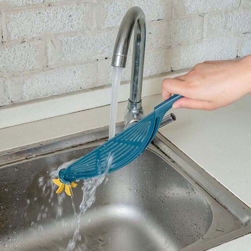 Multifunctional Drainer Household Convenient Hanging Fruit Rice Washer Noodle Rice Cleaner Machine Kitchen Colander Tool