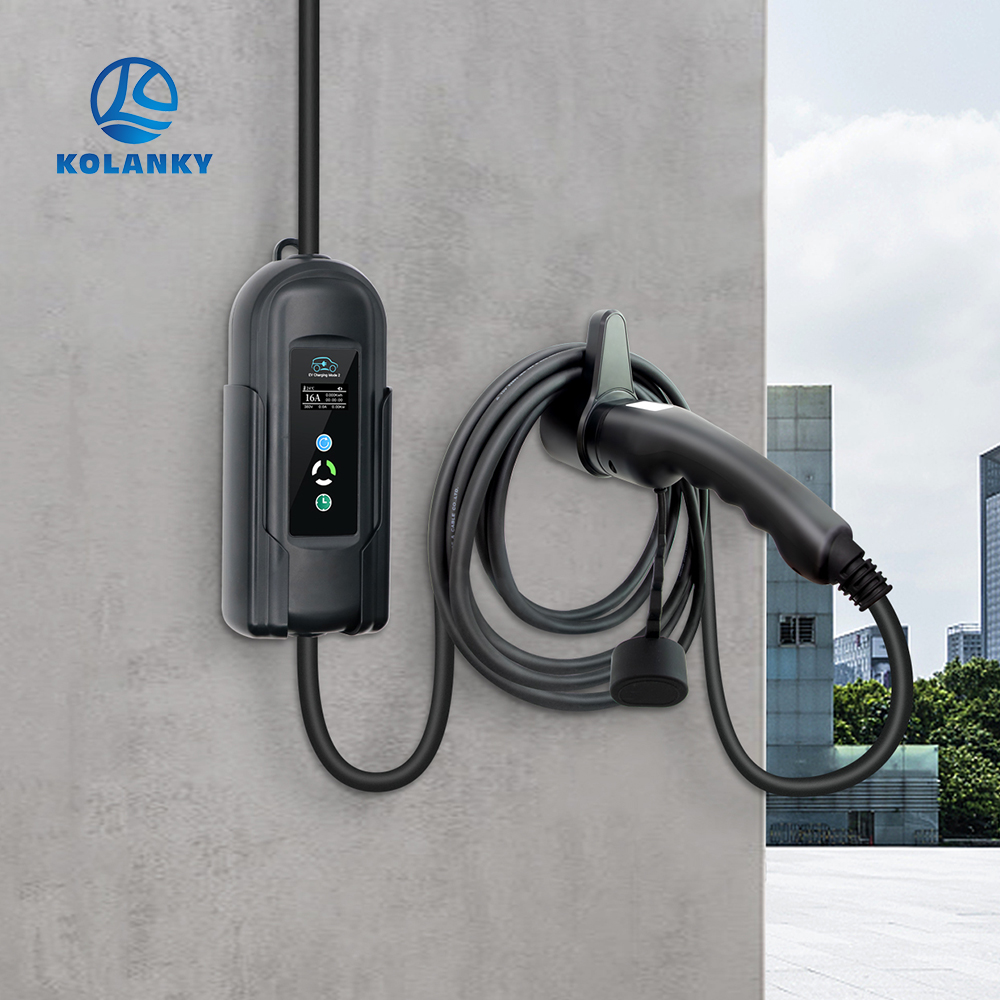 Portable EV Charger Control Box Holder Electric Vehicle Charging Plug Holder Wall-box Holder Easy Install