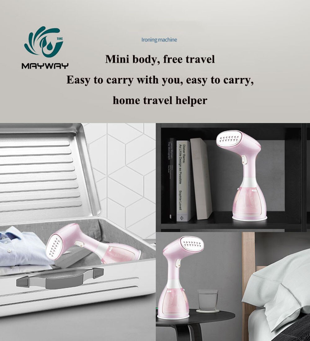 Stoomboot Voor Kleding Draagbare Krachtige Stoomstrijkijzer Plancha Damp Huishoudelijke Apparaten Verticale Stoomboot Mini Facial Steamer Strijken