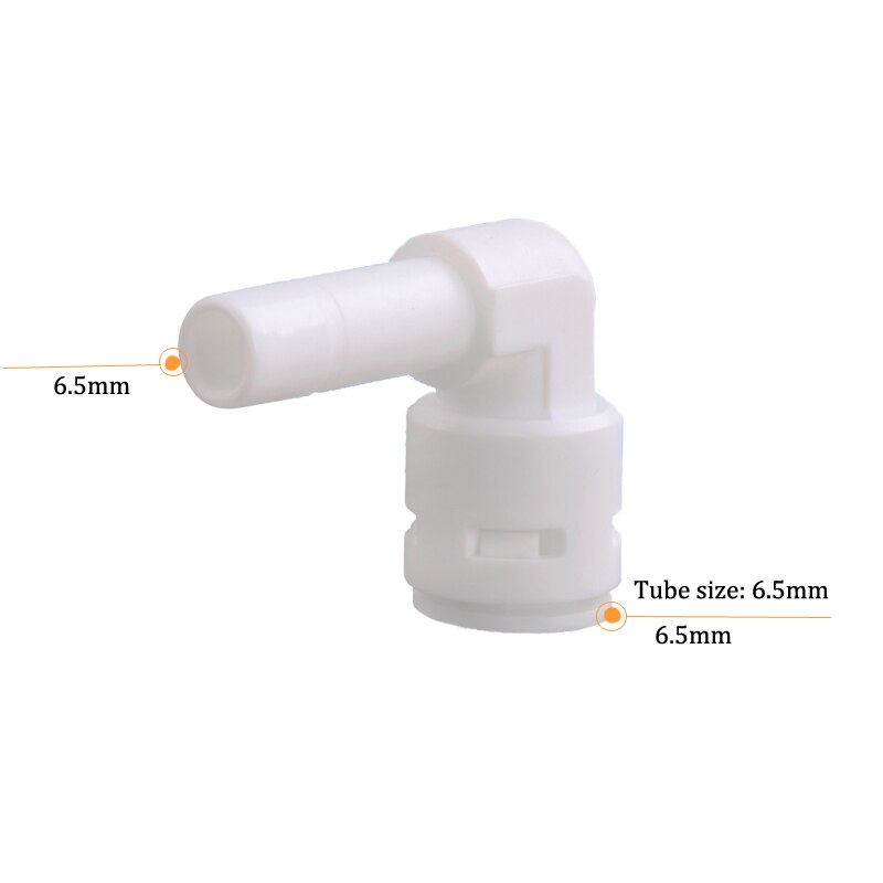 Garden Irrigation System1/4'' 3/8'' interface slip-lock Quick Connector Tee Elbow Straight Adapter Water pipe joint: green