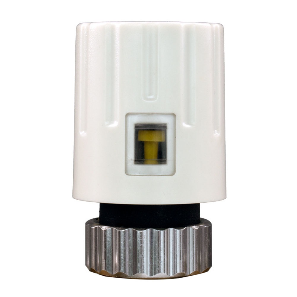 AC230V Electric Thermal Actuator Heating Actuator Valve For Underfloor Heating Radiator Valve Systems: Burgundy