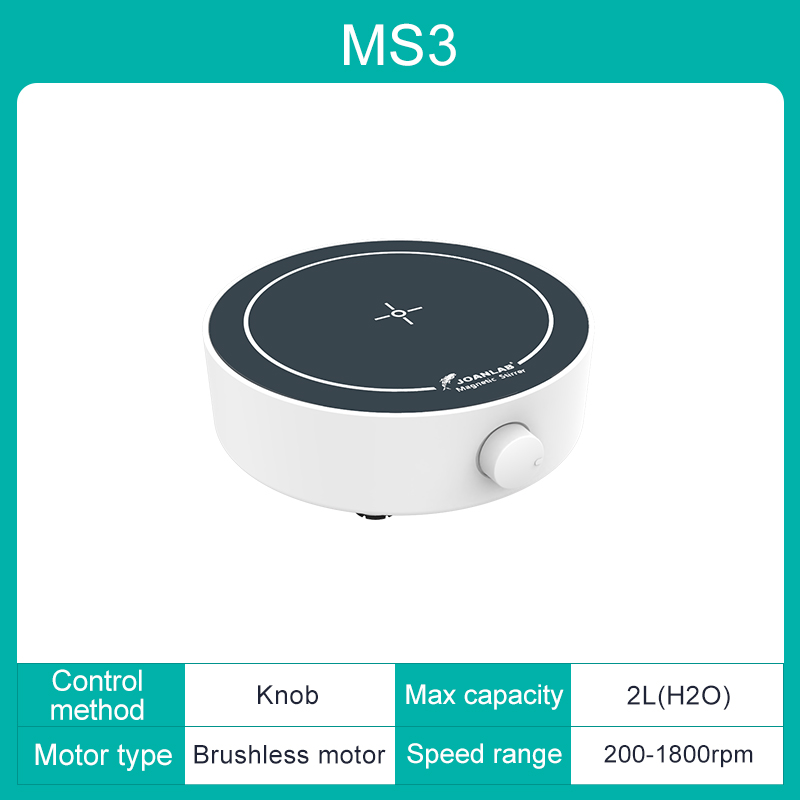 JOANLAB Mini Magnetic Stirrer Laboratory Supplies Magnetic Mixer With Stir Bar Liquid Mixer Lab AC 100-240V EU USA UK AU Plug: UK Plug