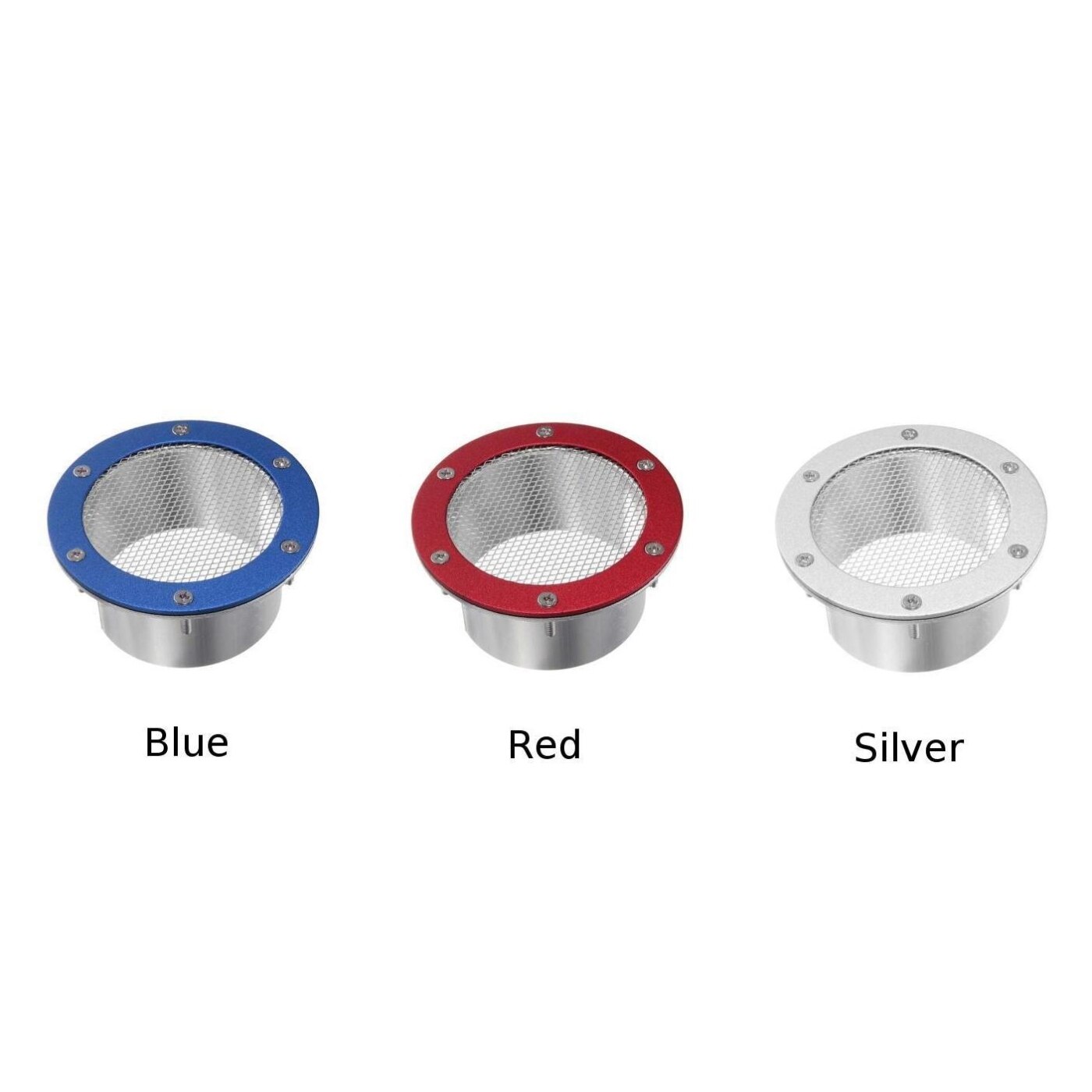 Car Inlet Air Duct Racing Grille Bumper Vent Universal Metal