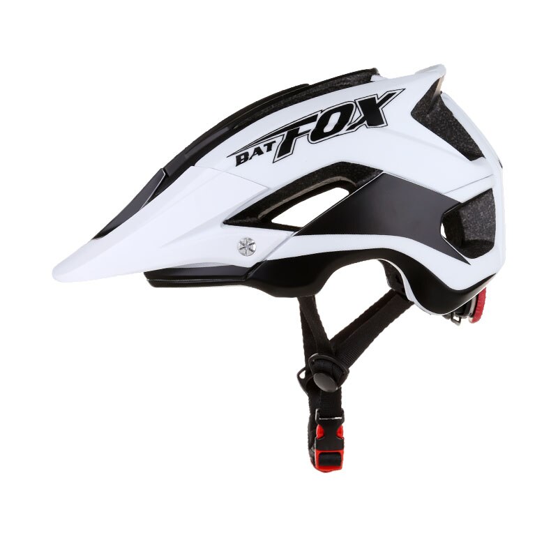 BATFOX Anti-collision Road Fietsen MTB Fietshelm Ultralight Integraal gegoten Fietshelm 56-63cm
