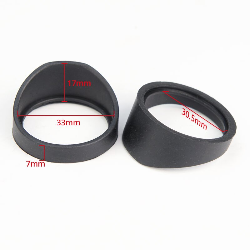 Stereo Microscope Eyepiece Rubber Eyecup 33mm Dustproof Comfortable Telescope Eye Guards Microscopio Accessories Eye Shield
