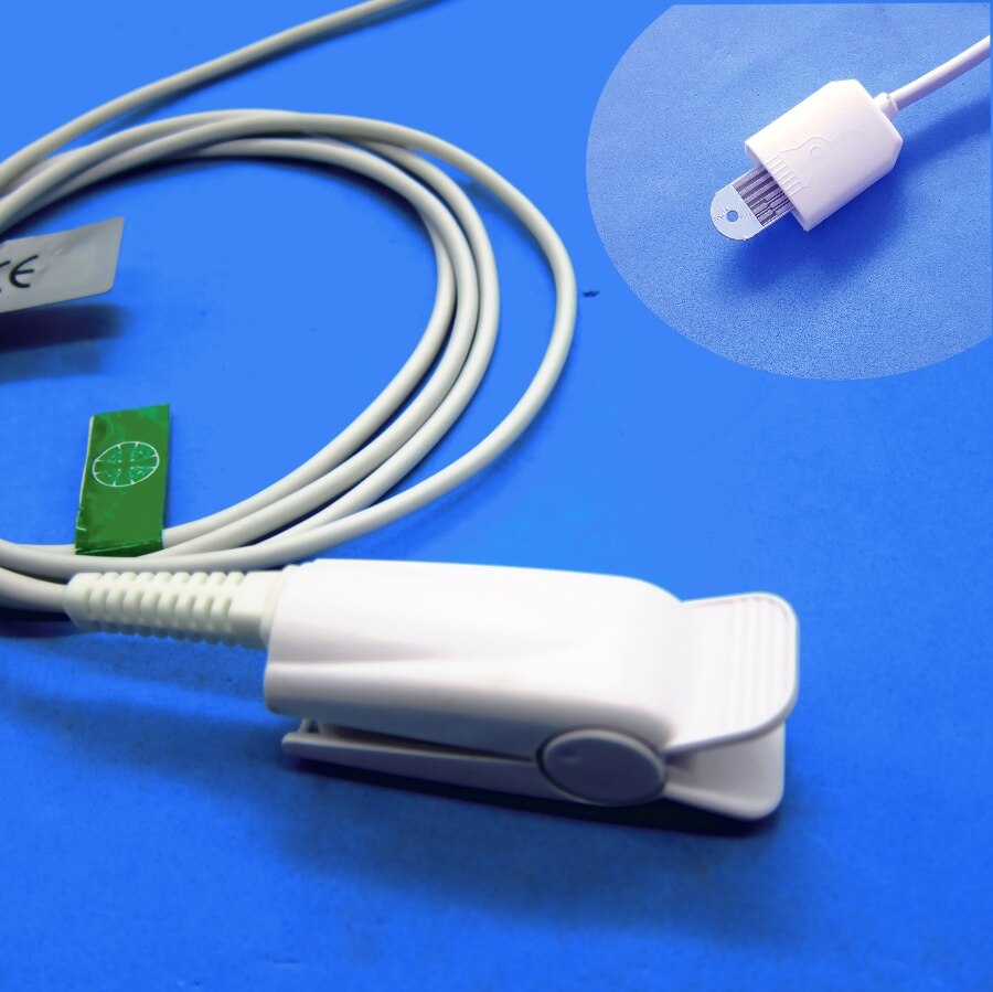 short cable AWT adult finger clip spo2 sensor ECG Cable for masimo LNOP with special chip: Adult NK Finger Clip