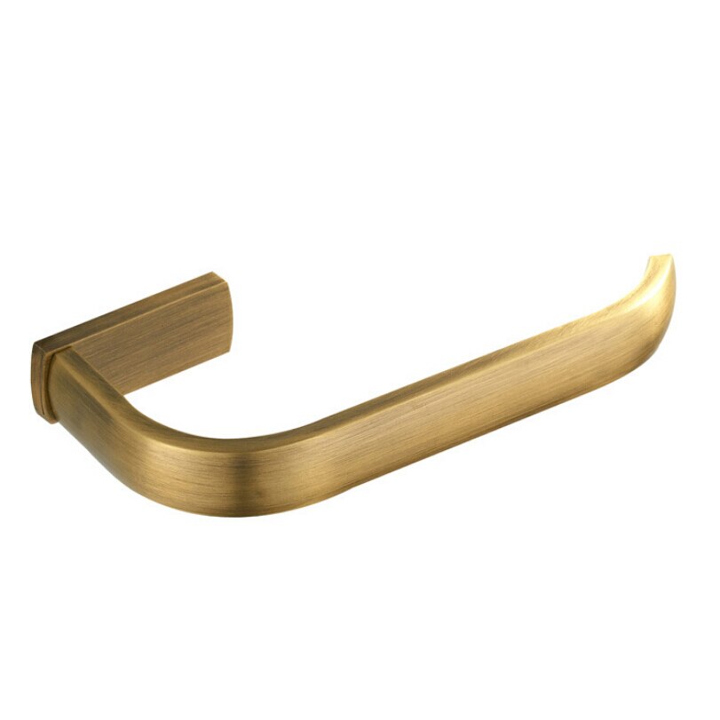 Antik brons finish badrum hårdvara set mantel krok handduk bar rack toalettpapper handduk hållare badrumstillbehör: Pappershållare