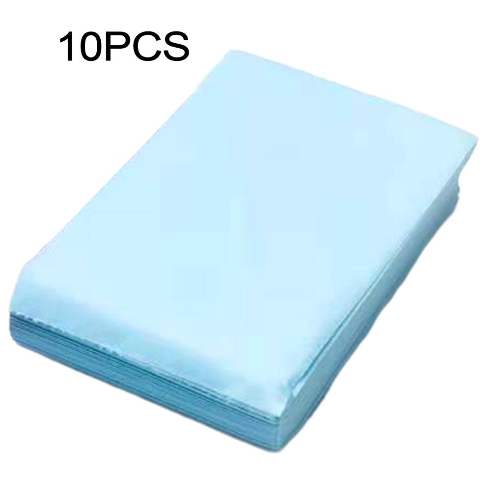 10 Stks/set Wegwerp Lakens Schoonheid Borduurwerk Non Geweven Blad Voor Schoonheidssalon Zacht En Comfortabel